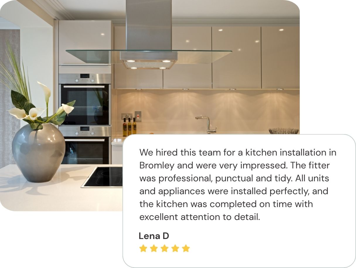 Kitchen Installation customer review Bromley